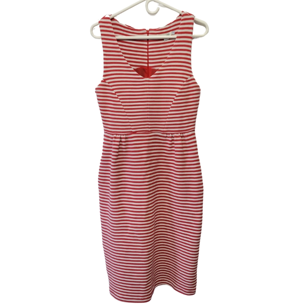 Boden Textured Striped Dress Size 8